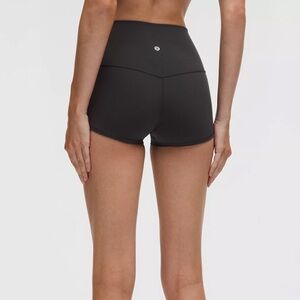 Lululemon Align High-Rise Short 2" - Black - Size 8 - Reversible